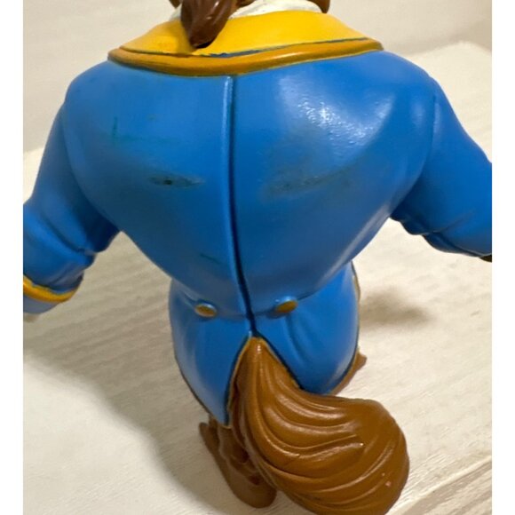 Disney Beauty And The Beast PVC Figures Topper Beast Belle Mrs Potts Gaston Lot - Picture 15 of 16